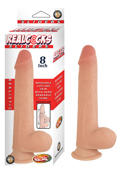 Realcocks Sliders 8" - Flesh