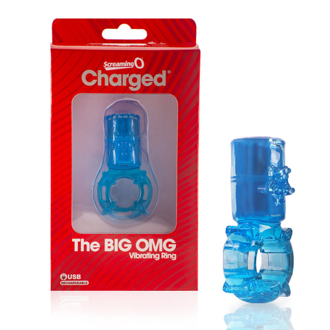 Big Omg Vibrating Ring - - 6 Count Box