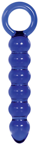 Cobalt Glass Dildo