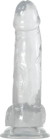 Adam and Eve's Crystal Clear 8" Dildo