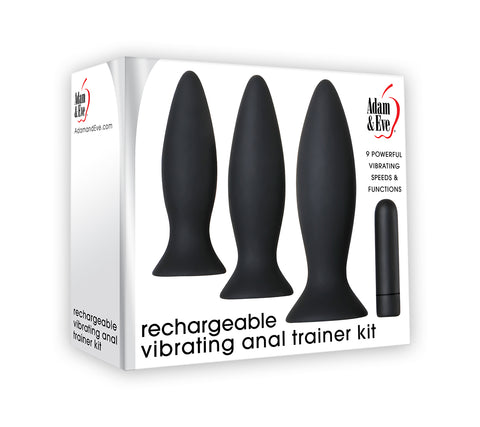 Rechargeable Vibrating Anal Trainer Kit