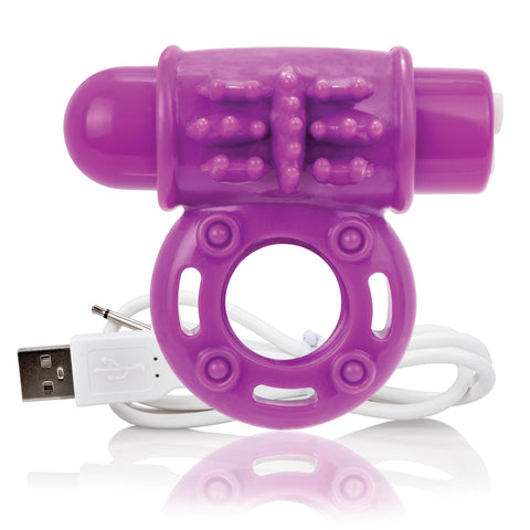 Charged Owow Rechargeable Vibe Ring - -