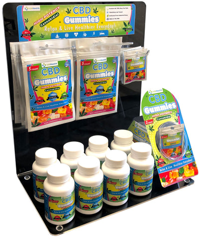 420 Health Gummies Acrylic Display