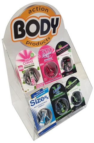 Acrylic Display Female and Male 50pc
