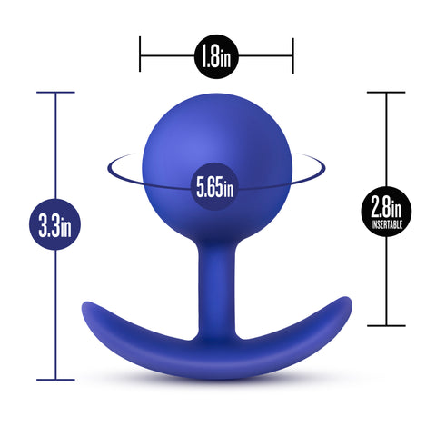 Performance Wearable Vibro Plug - Indigo