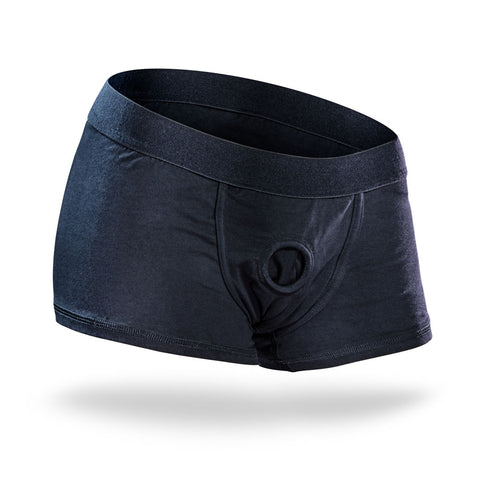 Temptasia - Harness Briefs - - Black