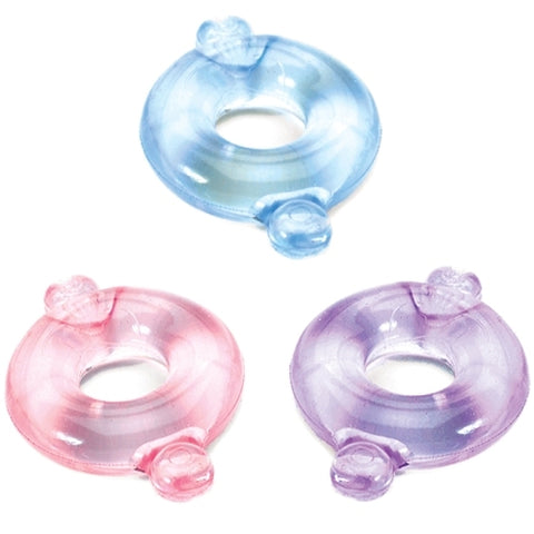 Elastomer Blue-purple-pink Set