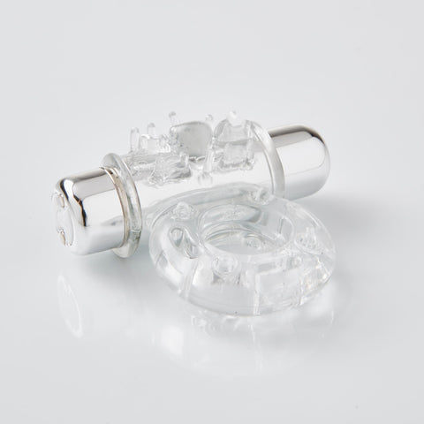 Sensuelle 7 Function Rechargeable Bullet Ring.