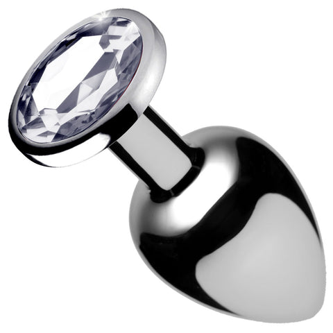Clear Gem Anal Plug -