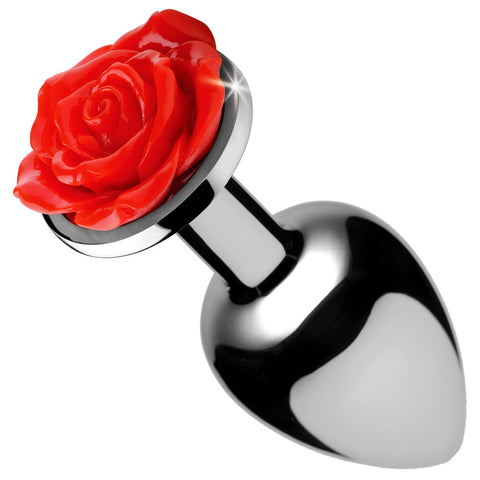 Red Rose Anal Plug -