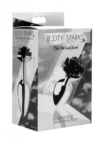 Black Rose Anal Plug -