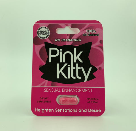 Pink Kitty Sensual Enhancment for Women Single