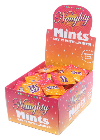 Naughty Mints Display Carton 100 3.1g Bags