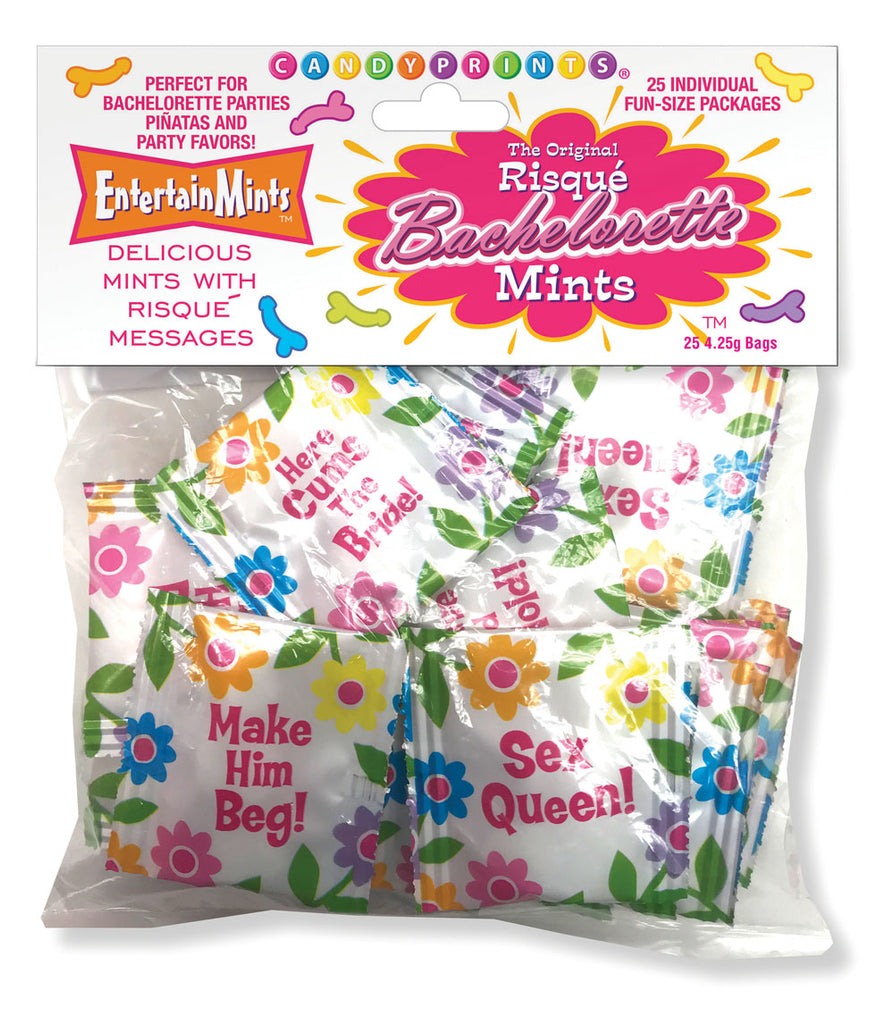 Risque Bacherlorette Mints - 25 Individual Fun Size Packages