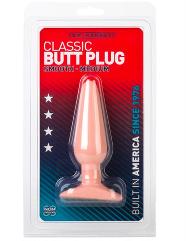 Classic Butt Plug Smooth - -