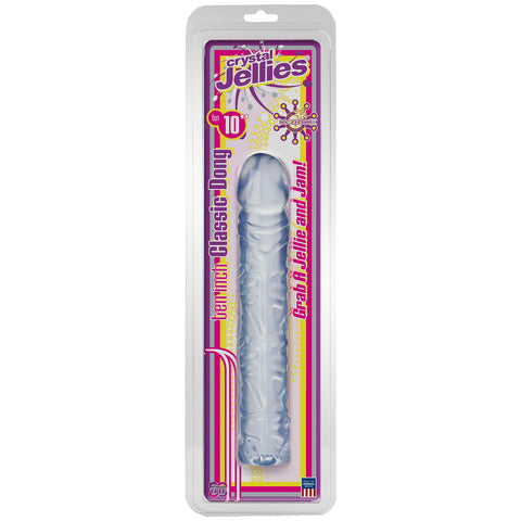 Crystal Jellies Classic Dong 10 Inch