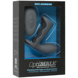 Optimale - Vibrating Cock Cage With Wireless Remote - Rechargeable - Silicone.