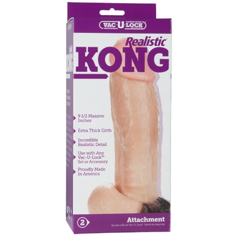 Vac-U-Lock Realistic Kong - White