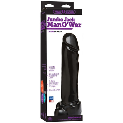 Vac-U-Lock Codeblack Jumbo Jack Man O War