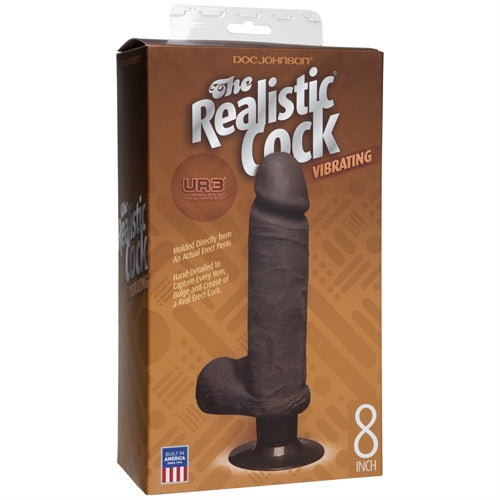 The Realistic Cock Ultraskyn Vibrating 8&quot