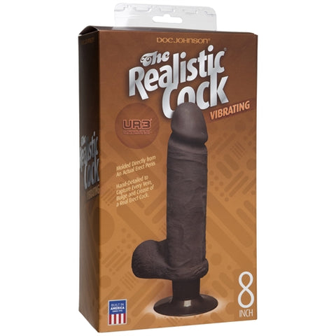 The Realistic Cock Ultraskyn Vibrating 8&quot