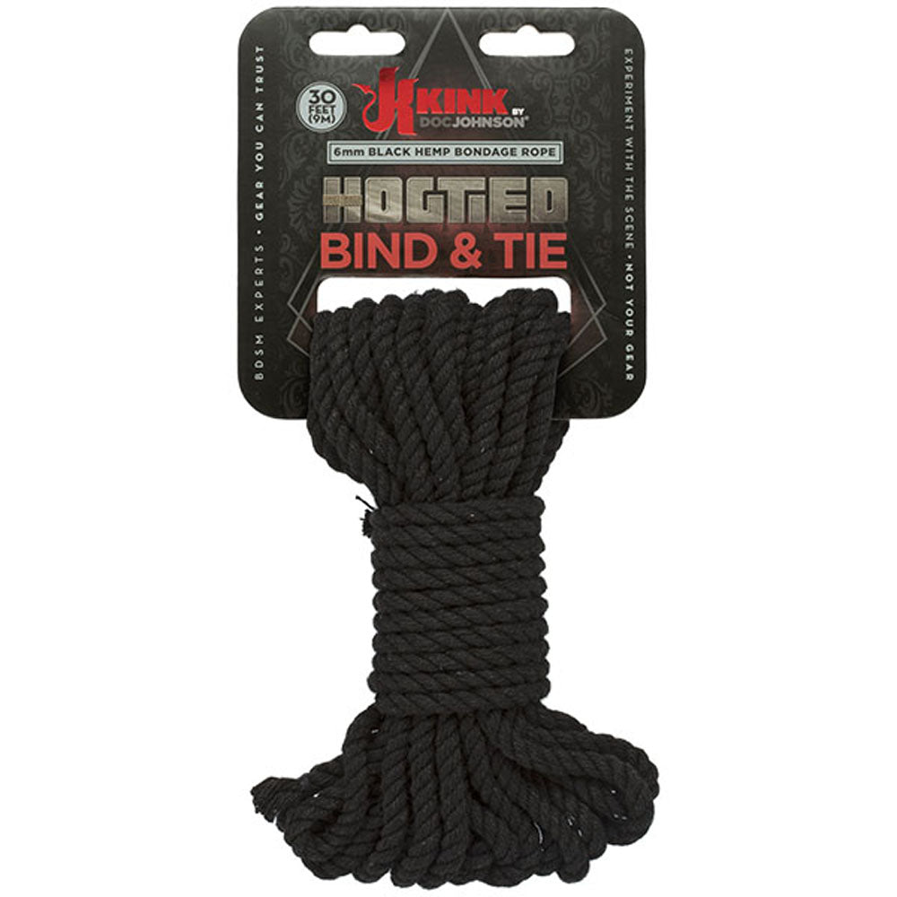 Hogtied - Bind & Tie - 6mm Hemp Bondage Rope - Feet