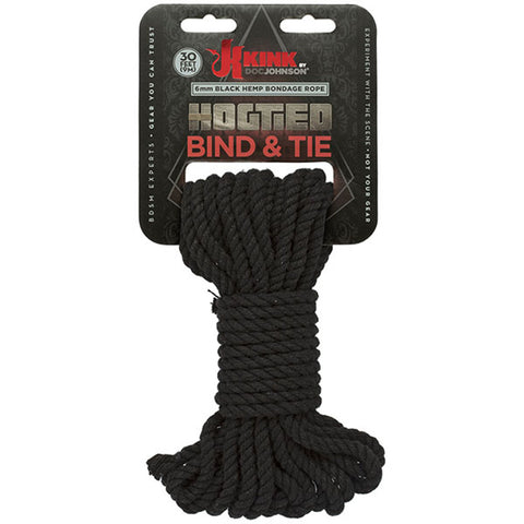Hogtied - Bind & Tie - 6mm Hemp Bondage Rope - Feet