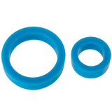 Titanmen Cock Ring Platinum Silicone Double Pack