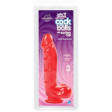Jelly Jewels - Cock and Balls With Suction Cup