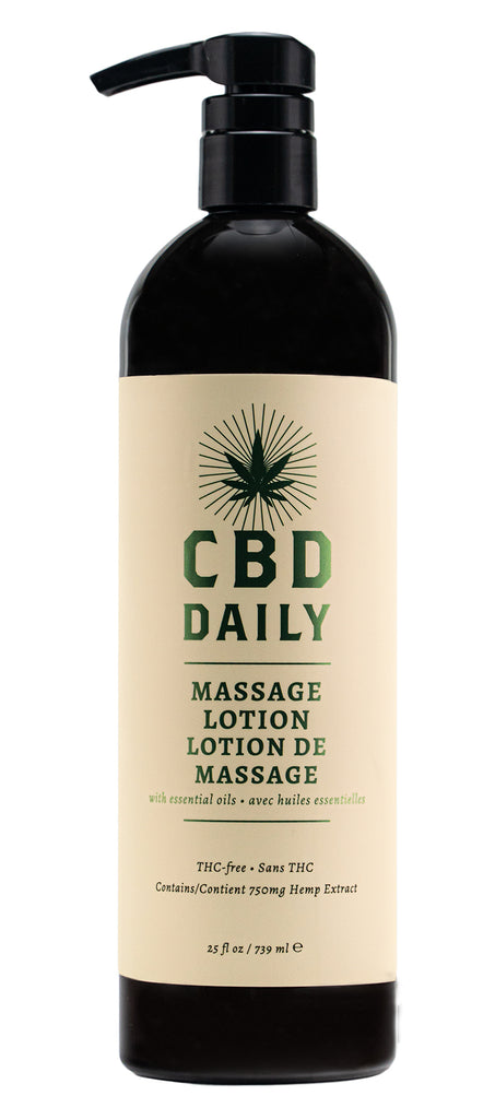 Hemp Daily Massage Lotion 750mg 25oz - 739ml