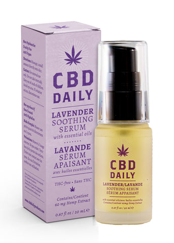 Hemp Soothing Serum - Lavender 0.67oz 60mg