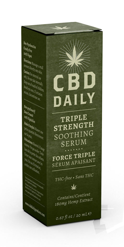 Cbd Daily Triple Strength Soothing Serum 20ml