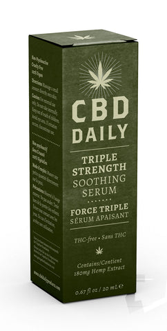 Cbd Daily Triple Strength Soothing Serum 20ml