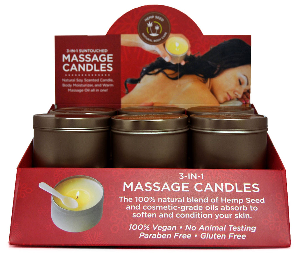 Pre-Pack 12pc Holiday Candle Display Includes Tester