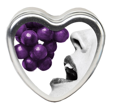 Edible Heart Candle - - 4 Oz.