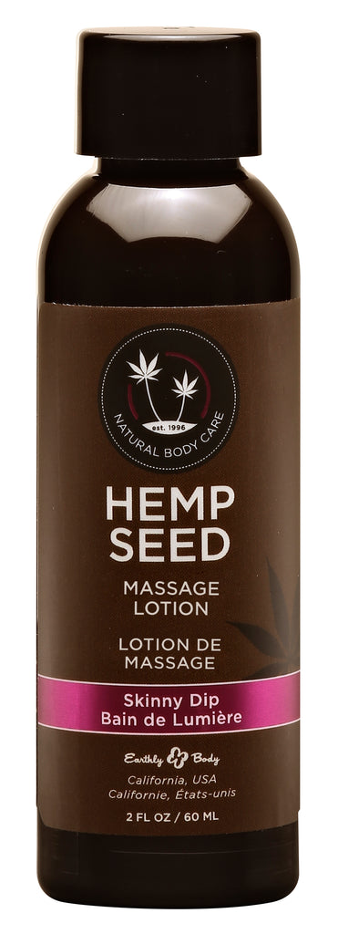 Hemp Seed Massage Lotion - - 2 Fl. Oz. / 60 ml