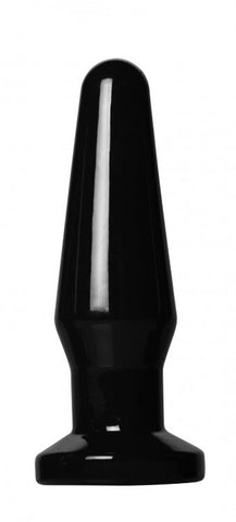 Black Anal Plug - Small - Bulk