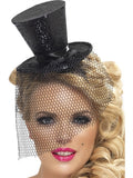 Mini Top Hat on Headband -
