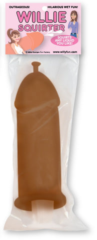 Brown XL Willie Squirter
