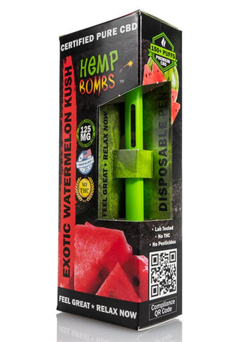 Hemp Bombs Disposable Vape 125mg