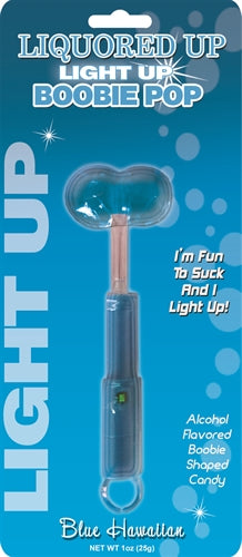 Liquored Up Light Up Bobbie Pop - Blue Hawaiian