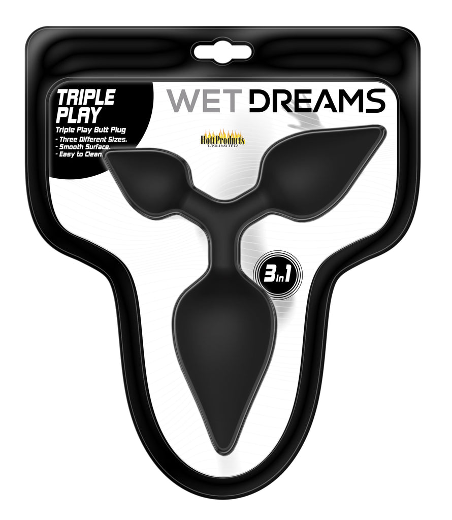 Wet Dreams - Triple Play - Black