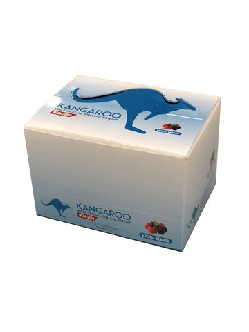 Kangaroo Blue Shot Male Enhancement 12 Pc Display