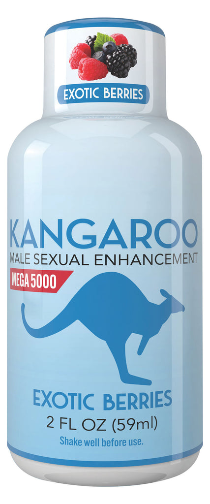 Kangaroo Blue Shot Male Enhancement 2.5 Fl Oz