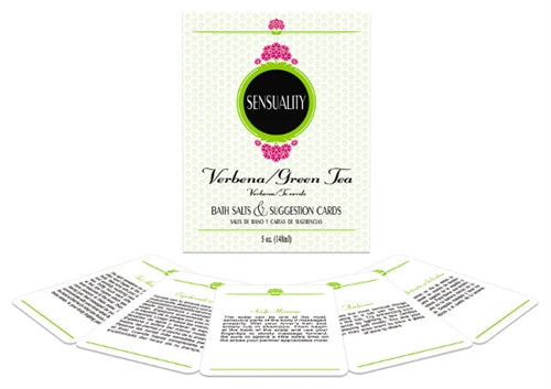 Sensuality Bath Set - Verbena and Green Tea