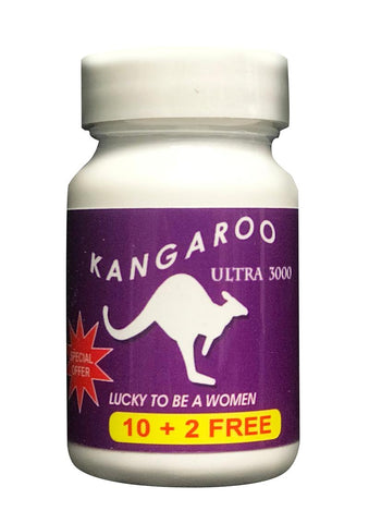 Kangaroo Violet Ultra 3000 10 Ct Bottle  Female Sexual Enhancement