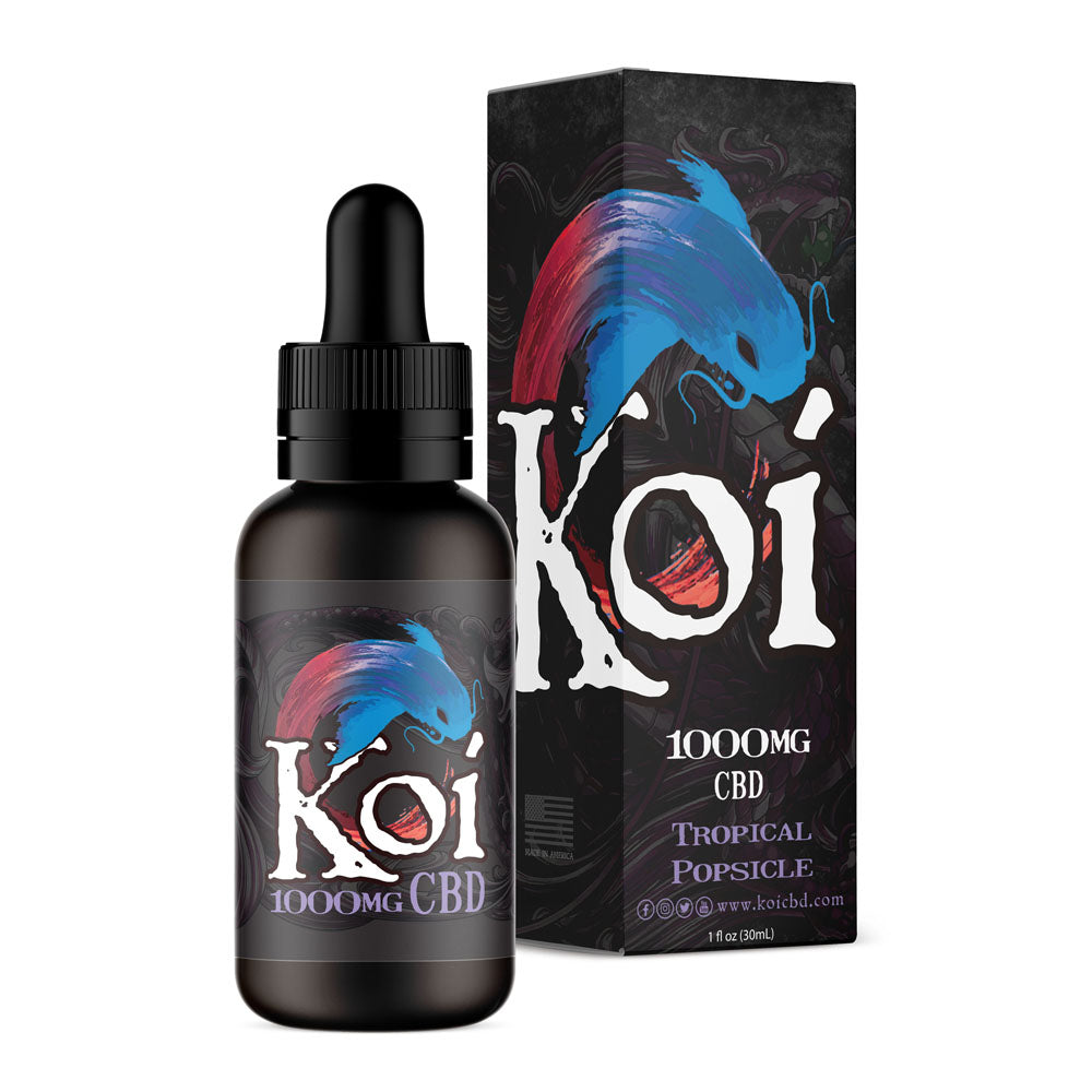 Purple Koi - Tropical Popsicle -