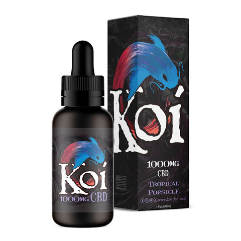 Purple Koi - Tropical Popsicle -