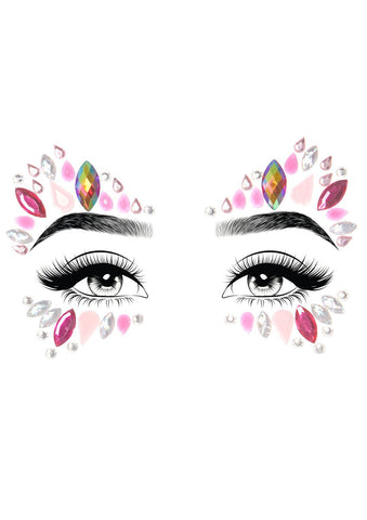Zinna Adhesive Face Jewels