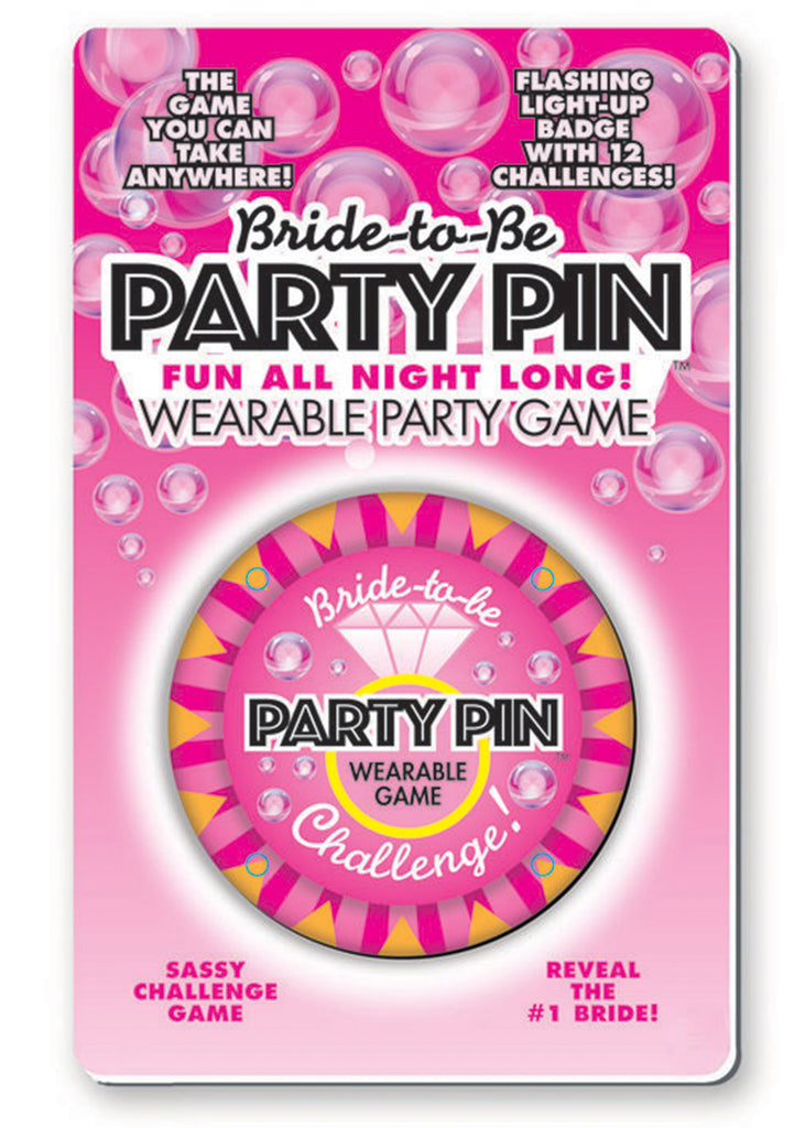 Bride to Be Party Pin